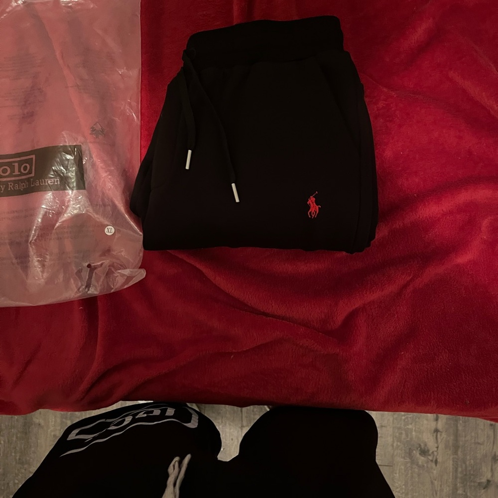 Polo Ralph Lauren Black Sweatpants